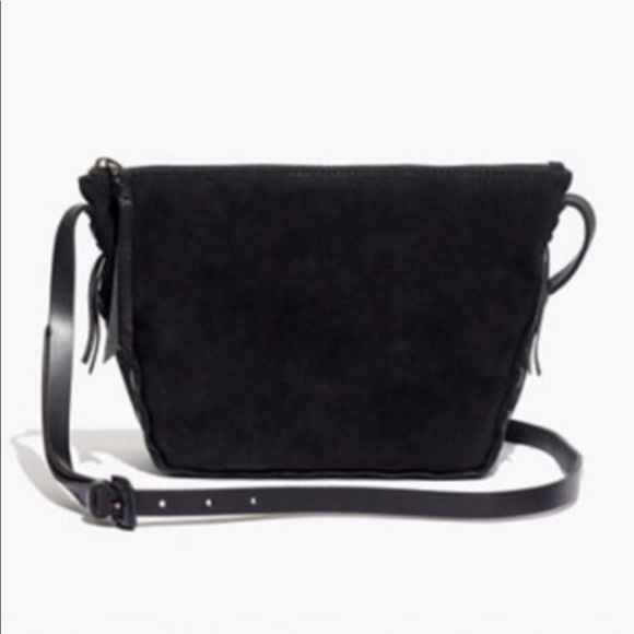 Madewell Handbags - Madewell Marin suede crossbody bag